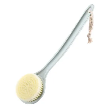 

Skin Cleaning Long Handle Shower Brush Bath Brush Bathroom Accessory Plastic Adults Back Cleaning Massager