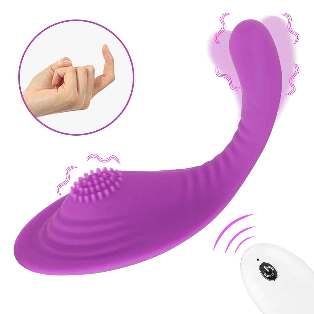 Wireless Remote Control Panty Vibrator Invisible Clitoris Stimulator_voghion.com