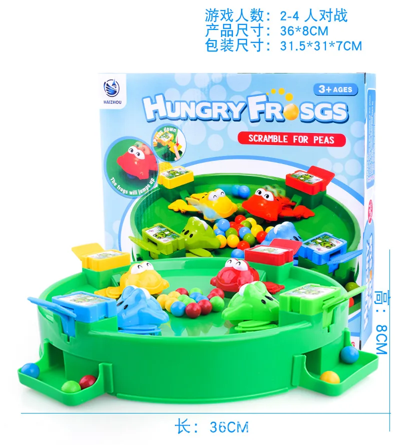 Горячая Распродажа игрушка лягушка PAC-Toy Douyin жадный Развивающие детские настольные игры многоместный двойной родитель и ребенок интерактивная игра