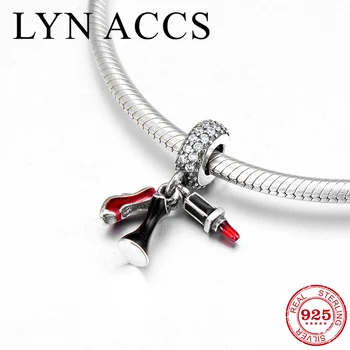 

Love fashion girl gift 925 Sterling Silver DIY fine Creative Pendant Beads Fit Original LYNACCS Charm Bracelet Jewelry making