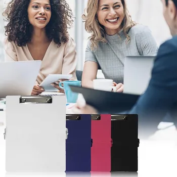 

File Organizer Folding Stationery Clipboard School A4 Aluminium Alloy Portable папка для документов сумка для документов