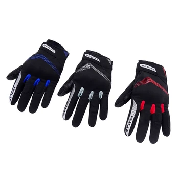 

Riding Gloves Full Finger Unisex Four Seasons Motorcycle Road Mountain Bike Gloves Long Finger Touchscreen Motorcycle Gloves
