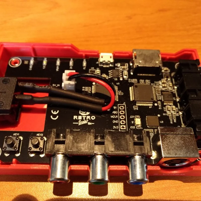 Для Retroscaler2X AV в HDMI конвертер и линейный Doubler для ретро игровых консолей Ps2/N64/Nes/Sega