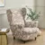Solid Color Wing Chair Cover Stretch Polyester Armchair Covers Nordic Removable Relax Sofa Slipcovers With Seat Cushion Covers 22