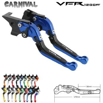 

For Honda laser logo (VFR1200F) titanium alloy CNC motorcycle brake clutch lever VFR 1200/F 2010 2011 2012 2013 2014 2015 2016