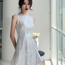 Маленькое вечернее платье женское стиль банкетное элегантное обычно ношение дебютантное короткое изящное короткое платье