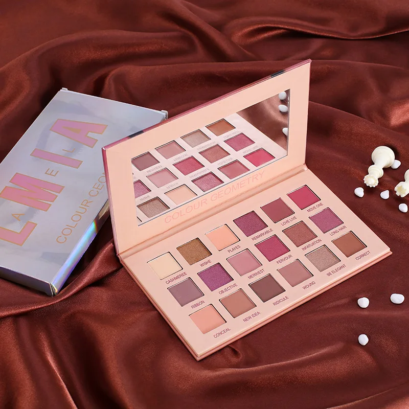 desert rose Matte Eyeshadow beauty pattern Palette Nude Mineral Professional Eye Shadow Powder Pigment Cosmetic Makeup |