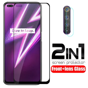

2 in 1 camera lens protective Glass For oppo Realme 6 Pro 6.6" screen protector on Real me 6 pro 6pro Realme6 safety armor Film