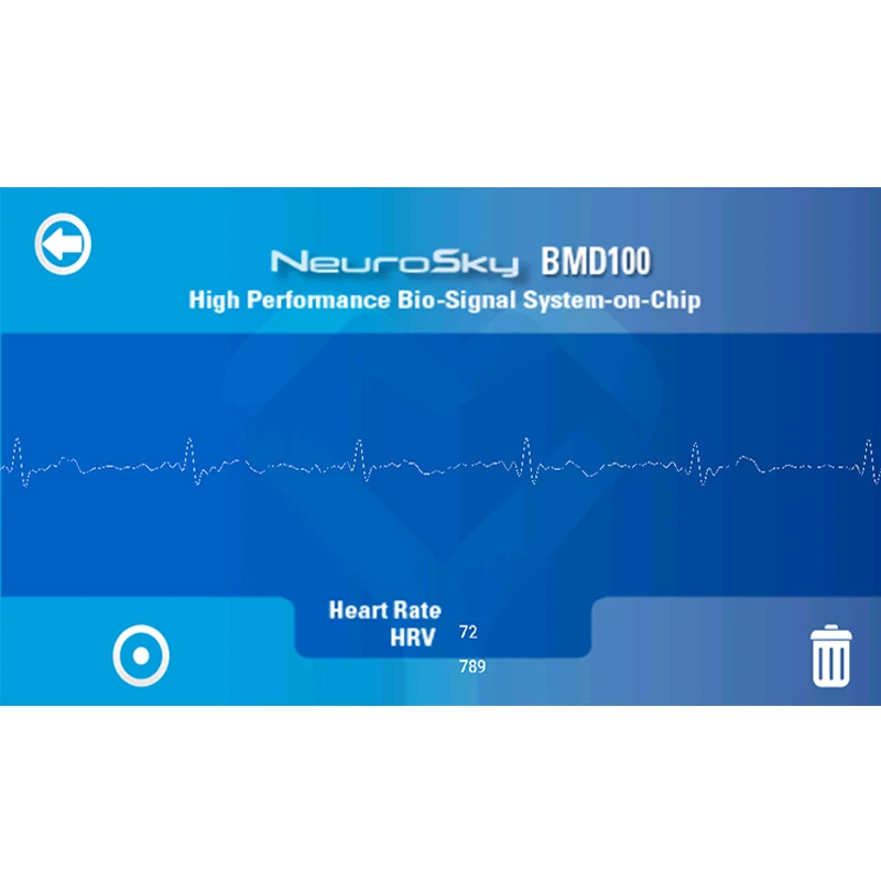 ECG данных BMD101 Bluetooth модуль EKG HRV Обнаружение сердечного ритма
