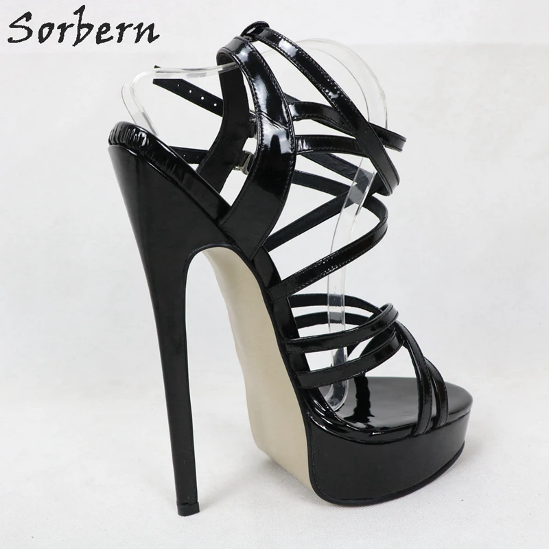 Sorbern/пикантные белые босоножки на высоком каблуке-шпильке; Летняя обувь на платформе; женские босоножки-гладиаторы из натуральной кожи на заказ