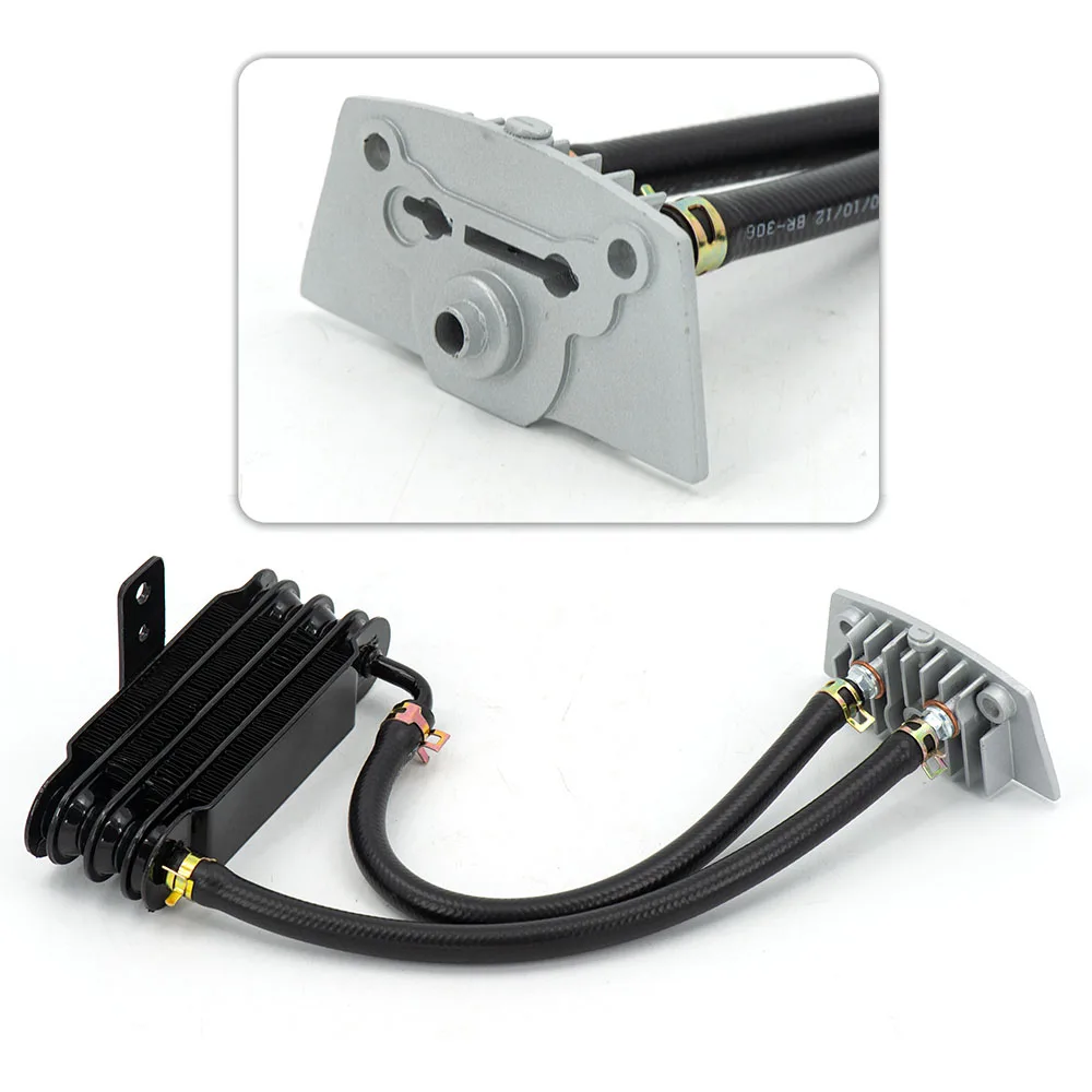 hot sale Universal Motorcycle oil cooler 158mm black color for Honda SO-07