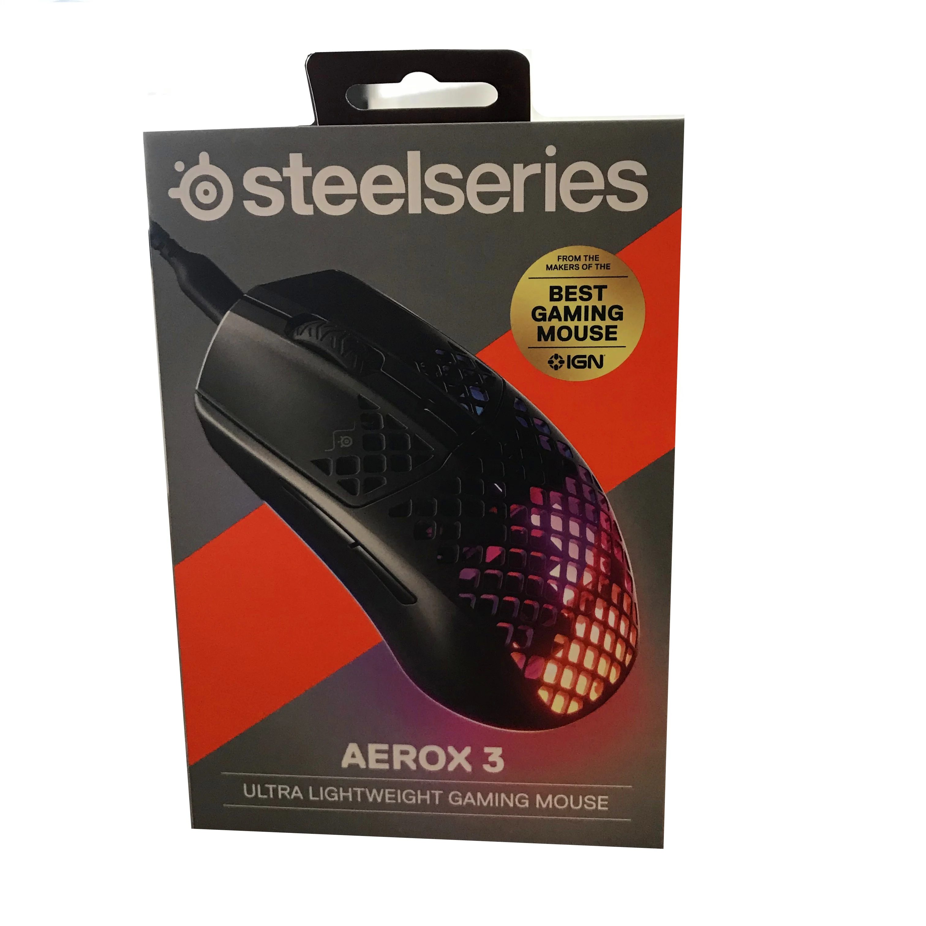 Footpad Begrænsning finansiere Steelseries Aerox 3 Super Light Gaming Mouse 8500 Cpi Truemove Core Optical  Sensor Ultra-lightweight Water Resistant Design - Mouse - AliExpress