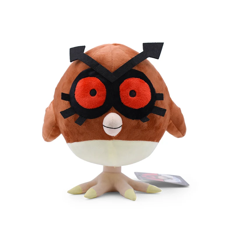Hoothoot 22cm TAKARA TOMY покемон аниме мультфильм детектива Пикачу Hoothoot Плюшевые Куклы Kawaii игрушка Рождественский подарок для детей - Цвет: Hoothoot 22cm
