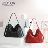 ZENCY New Arrival Daily Handbag Luxury Genuine Leather Bag for Women Shoulder Tote Crossbody Hobo Zipper Pocket Charming Female ► Photo 3/6