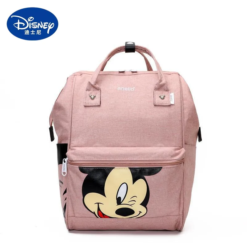 

Сумка для мамы Disney, дизайнерский дорожный рюкзак для ухода за ребенком, с Микки и Минни