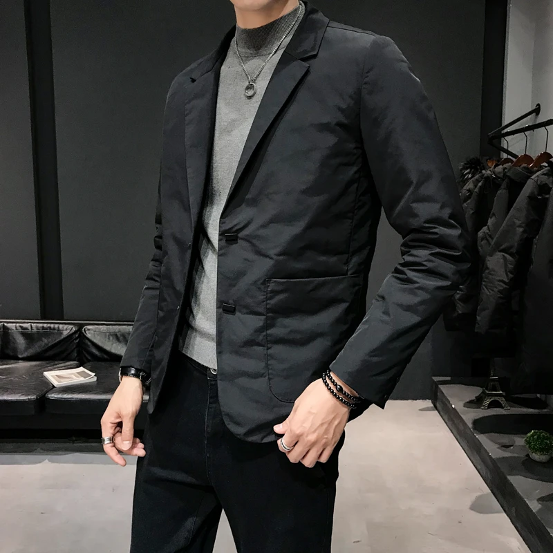 Mantaux Homme Повседневная Высококачественная Теплая мужская брендовая одежда