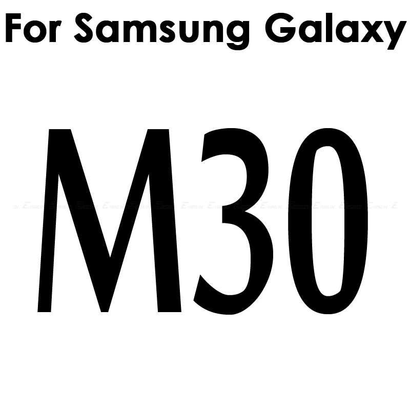 Защитная задняя крышка для samsung Galaxy A90 5G A50 A70 A80 A10 A20 A30 A40 M20 M30 M40 углеродное волокно наклейка пленка без стекла - Цвет: M30