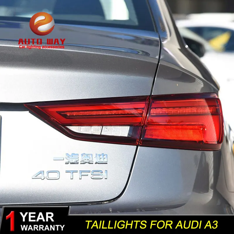 Задний фонарь для стайлинга автомобиля чехол Audi A3 S3 2013 2016 задние фонари