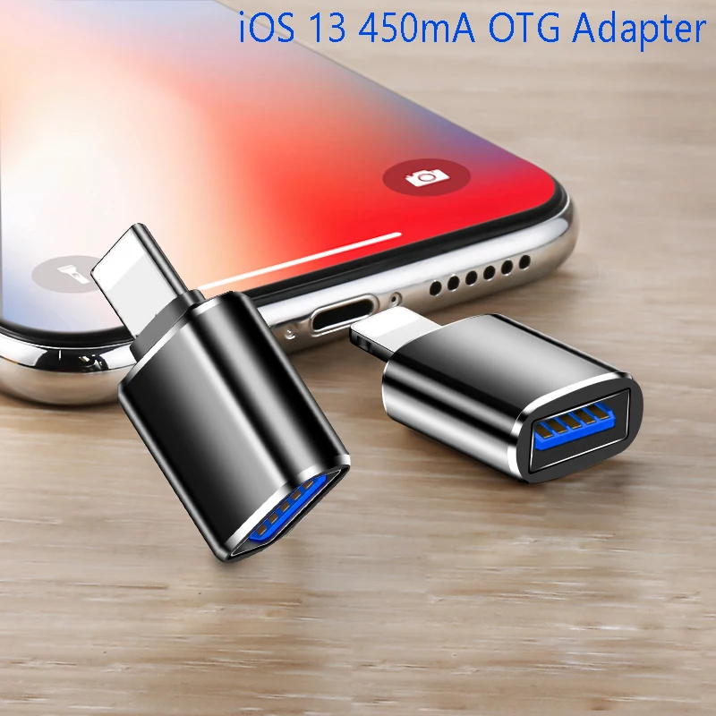 USB OTG адаптер для lightning на SD карты ридер конвертеры для iphone 7 8 X XR XS 11 pro max iPad iOS 13 подключение камеры клавиатуры