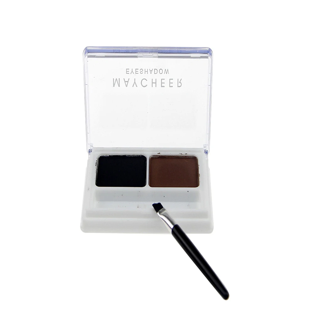 2 Color Mix Natural Eyebrow Powder Eye Brow Enhancer Eye Shadow With Brush Eyes Cosmetics Makeup Maquiagem Maquillaje 2 Color Mix Natural Eyebrow Powder Eye Brow Enhancer Eye Shadow With Brush Eyes Cosmetics Makeup Maquiagem Maquillaje