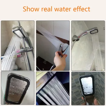 

300 Holes High Quality Pressure Rainfall Shower Head Panel Powerful Shower Head Filter Spray Nozzle High Pressure Saving Water