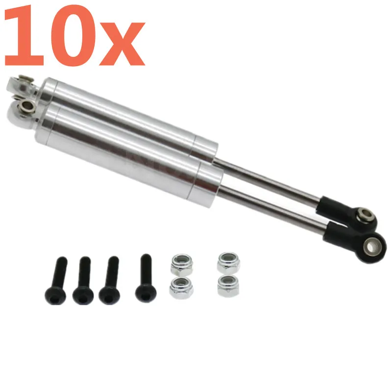 

10Pieces CNC RC Cars Hop-Up Parts 112mm Internal Spring Front/Rear Shock Absorber Damper For 1/10 Axial Wraith RC 4WD AX90056