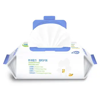 

1 pack/100Wipes Baby Ganics Wipes Bulk Water Wipes Sensitive and Newborn Skin GXMB