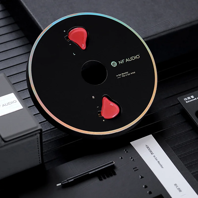 NFAudio NF2u 2 единицы Ноулз сбалансированная арматура в ухо монитор HiFi наушники
