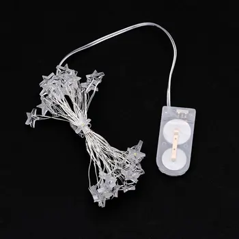 

Creative Star LED String Lights 3m 30 LED Battery Powered Festival Decor Light Romantic Fairy Light for Home Wedding Party