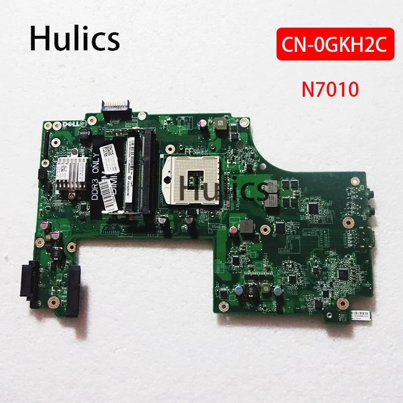 

Hulics Used CN-0GKH2C 0GKH2C GKH2C Fit For Dell Inspiron 17R N7010 Laptop Motherboard DA0UM9MB6D0 HM57 System Board