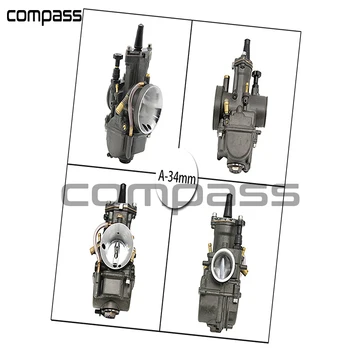 

Keihin Koso OKO Motorcycle Carburetor Carburador 28 30 32 34mm With Power Jet For ATV Off road Dirt Pit Bike Racing