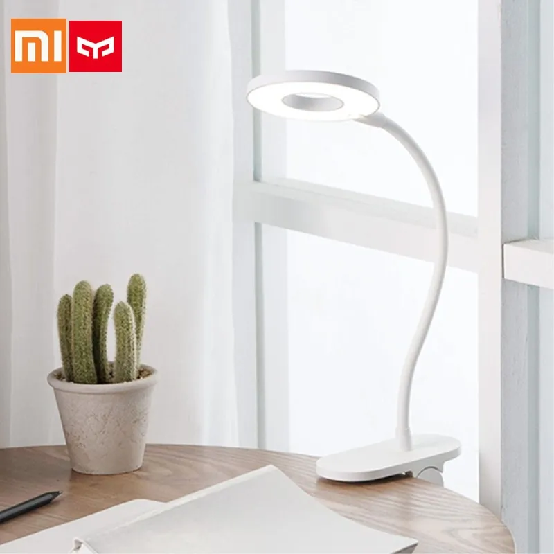 

YEELIGHT 5W LED USB Charging Clip Table Lamp Third Gear Dimming Night Light 100lm 3900K Color Temperature Smart Light