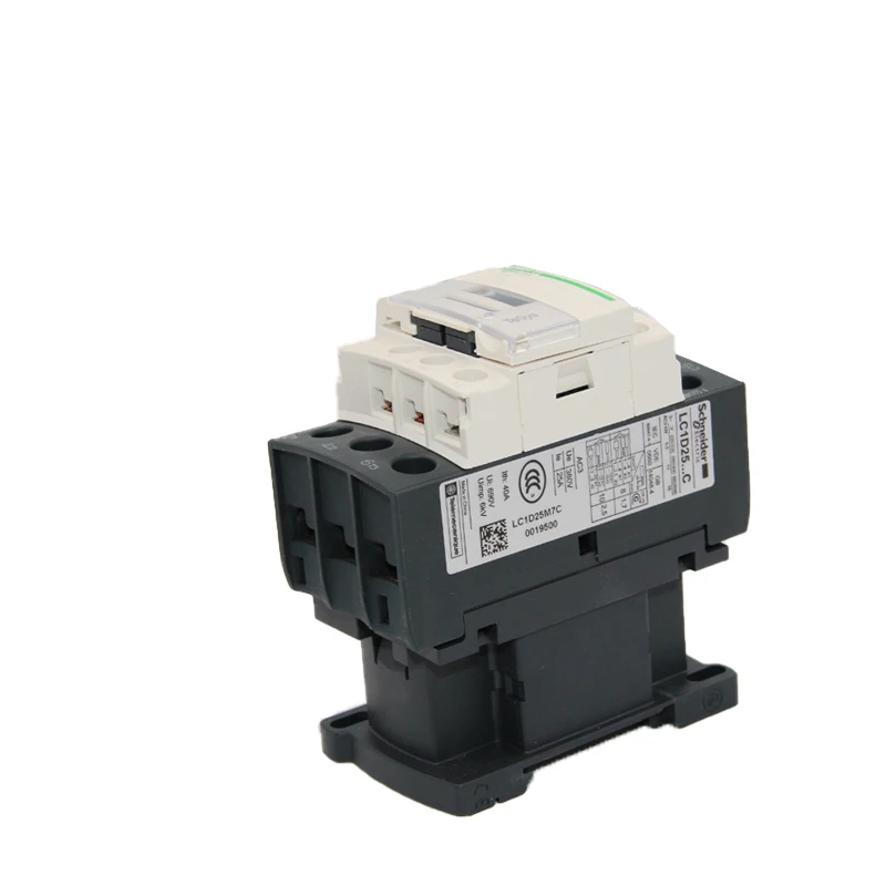 

AC Three-phase Exchange contactor 3P 25A 48V 50/60Hz LC1D25E7C One open and one closed Coil voltage Original authentic