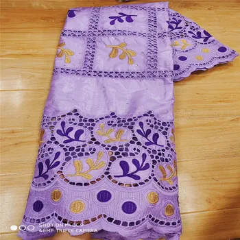 

African Bazin Riche Fabric African Lace Fabric For Wedding 5 Yards Royal Blue Nigerian Lace Fabric For Dress ! L70420