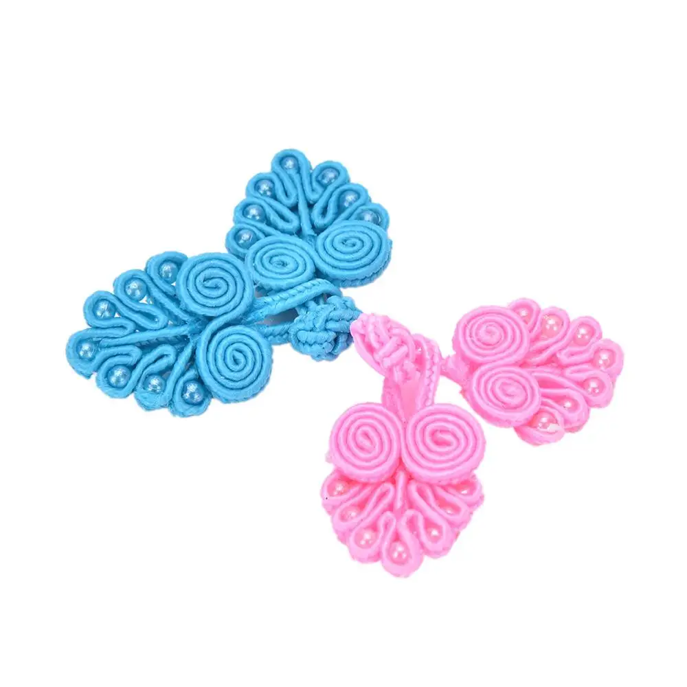 

2 Sets Handmade Chinese Frog Closure Knot Sewing Buttons DIY Tang Suit Cheongsam