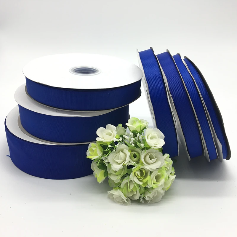 Ribbon Decoration Ribbon Supplies Grosgrain Ribbon Christmas Ribbon Sewing Ribbon 6mm-50mm Wide 5yards/lot Grosgrain Ribbon For Hair Bows Christmas Wedding Decoration DIY Sewing Crafts