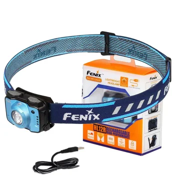 

Fenix HL12R USB rechargeable 400 lumen CREE LED headlamp Built-in 1000mAh Li-polymer battery with usb cable