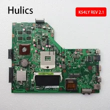 Hulics оригинальная материнская плата K54LY REV2.1 для ASUS X54H K54HR X54H материнская плата для ноутбука