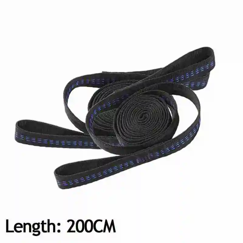 Hammock Strap 200cm Tree Hanging Spare Part Outdoor Camping Load Aerial Outdoor 200KG Hammock Portable Yoga X2T0