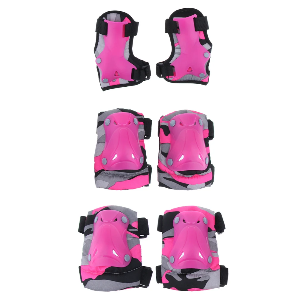 Kids Child Skating Scooter Protective Gear Knee Elbow Hand Pads Set Elbow & Knee Pads Sports Safety for Outdoor Sports 