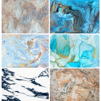 

SHENGYONGBAO Vinyl Custom Photography Backdrops Props Colorful Marble Pattern Texture Photo Studio Background 20830DLH-05