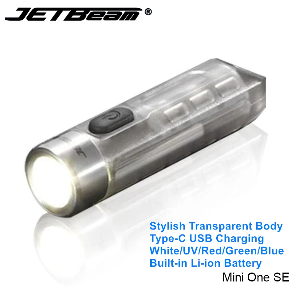 Мини фонарик Jetbeam из нержавеющей стали нм светодиодный для повседневного