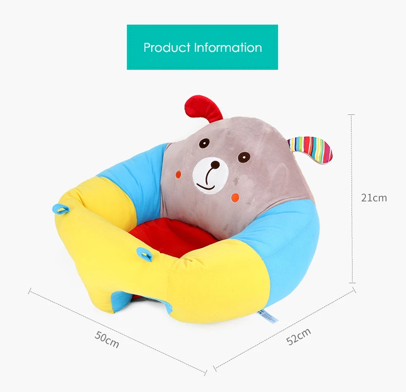 PANGDUBE Baby Sofa with Filling Baby Seats and Sofas Bean Bag Furniture for Babies Room Seats for Children Cushion Sit