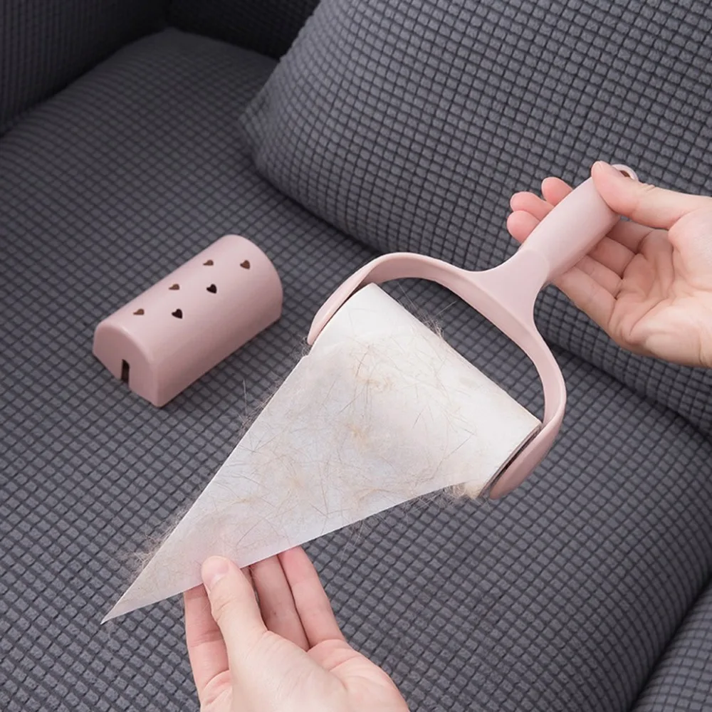 Lint Rollers Reusable Clothes Roll Paper  Cleaner Hair Remover Roller Dog Hair Cat Hair Pet Hair Remover  (3)