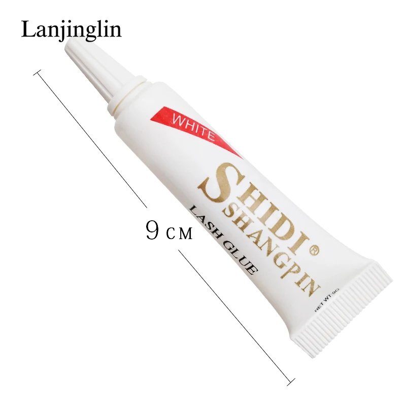 LANJINGLIN клей для ресниц 1 шт. накладные ресницы клей 1 пара норковые ресницы 3D натуральные ресницы для наращивания 1 комплект инструмент для макияжа#71G4
