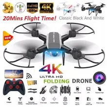 KY606D Дрон 4k HD аэрофотосъемка 1080p четырехосный самолет 20 минут полета давление воздуха парение ключ взлет вертолет