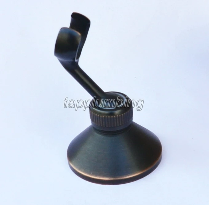 

Black Oil Rubbed Brass Adjustable Bathroom Moving Shower Hand Head Holder Bracket tsh062
