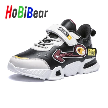 

2020 New Child Designer Sneakers Luxury Brand Teenager Sport Shoes Leather Kids Shoes Gym for Boys Soft Children Running Shoes