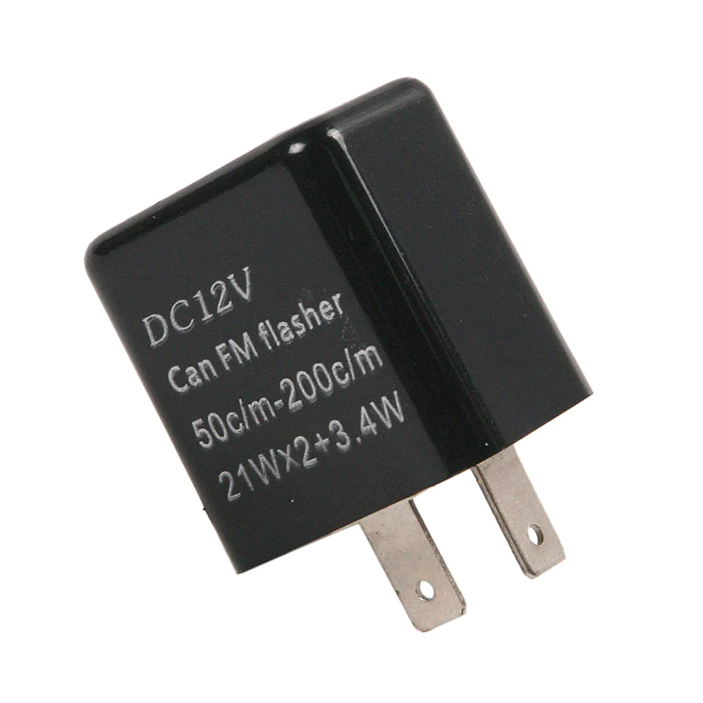 Универсальное 2-контактное светодиодное реле вспышки Fix 12v индикатор освещения