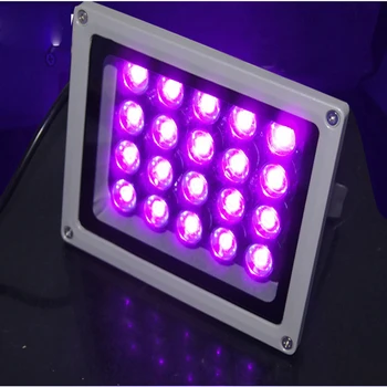 

30W 100W 395nm Led UV GEL Curing Lamp Beam Angle Ultraviolet Light 395 Cure Oil Printing Machine Glass Ink Paint Silk Screen